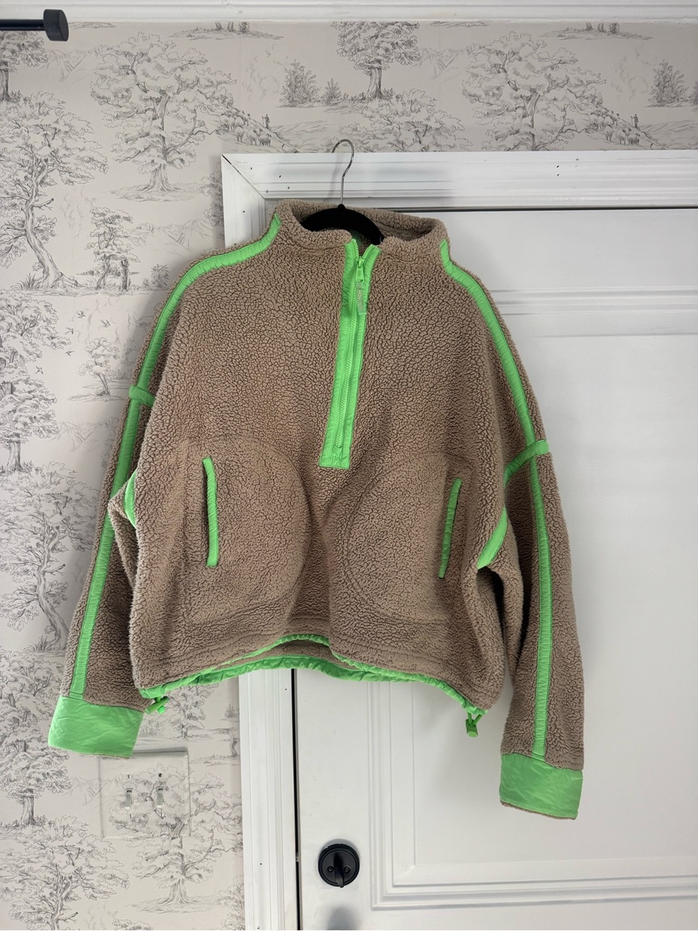 free people movement fleece zip up